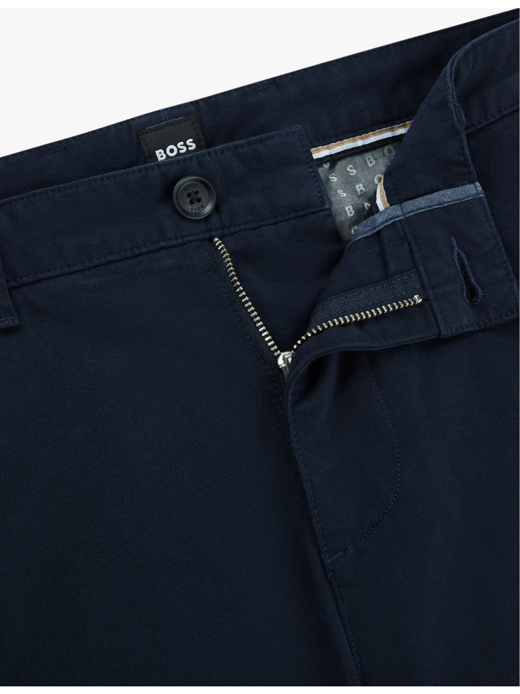 Slim-fit straight-leg stretch-cotton chinos - 5