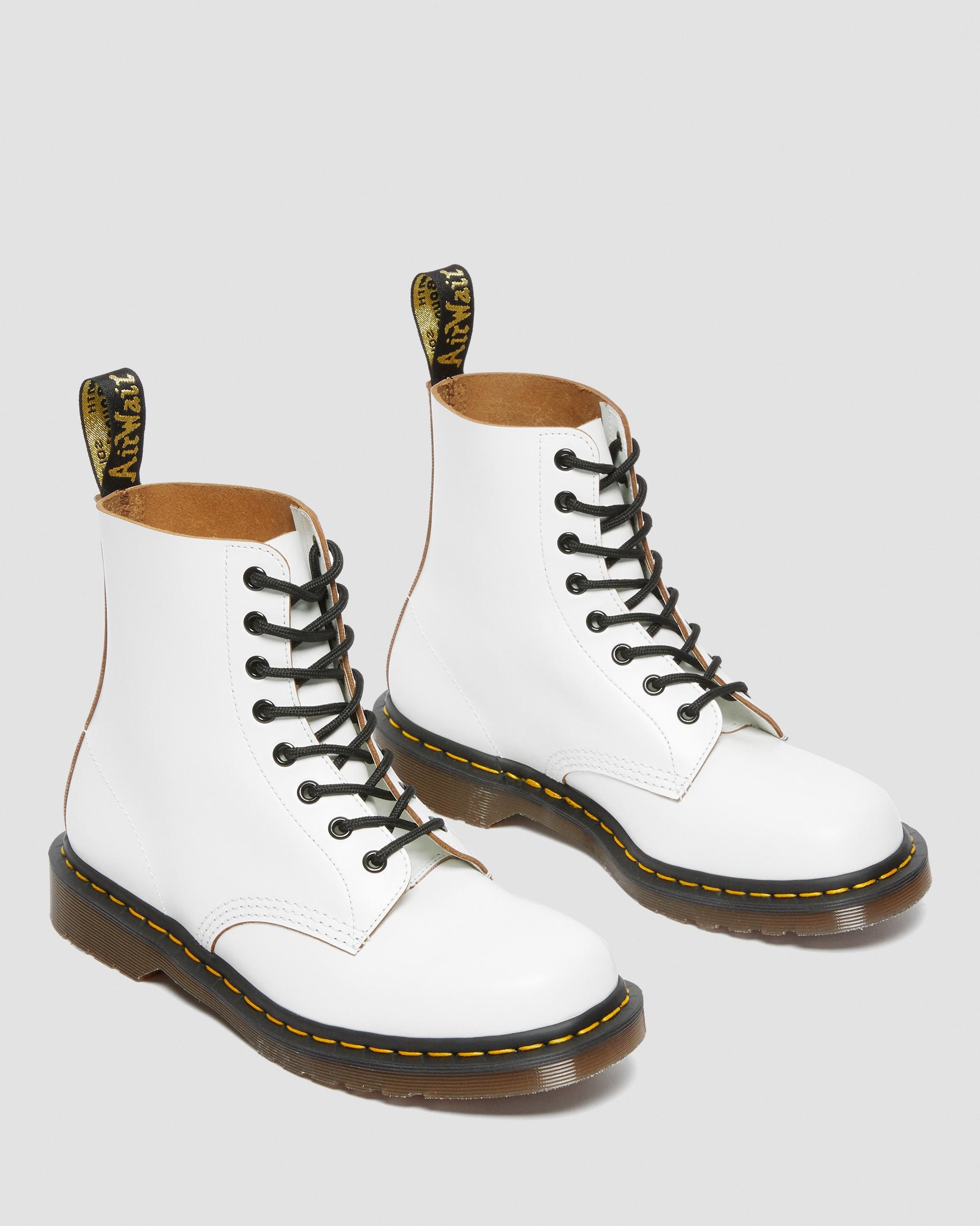 1460 Vintage Made in England Lace Up Boots - 5