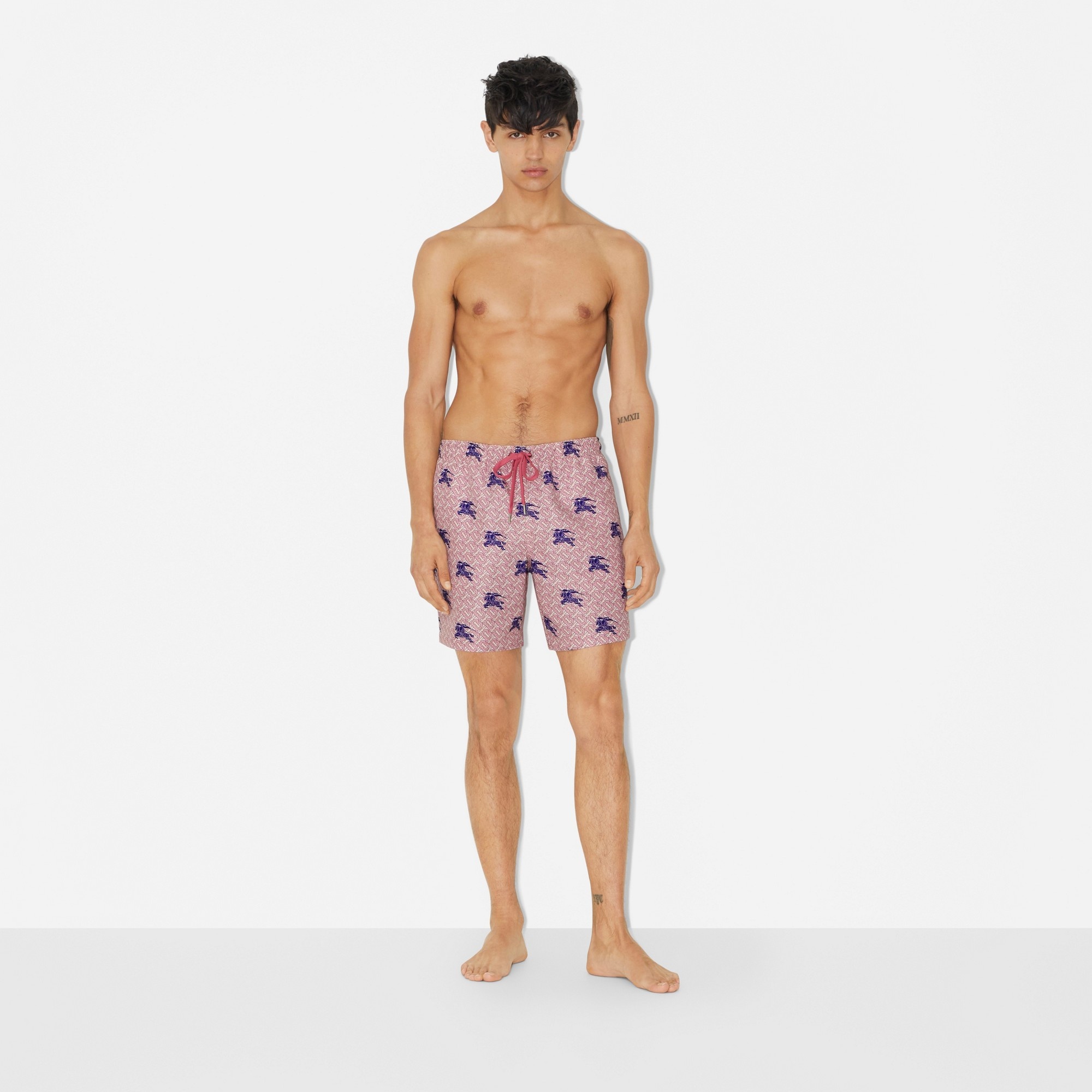 EKD Monogram Drawcord Swim Shorts - 2