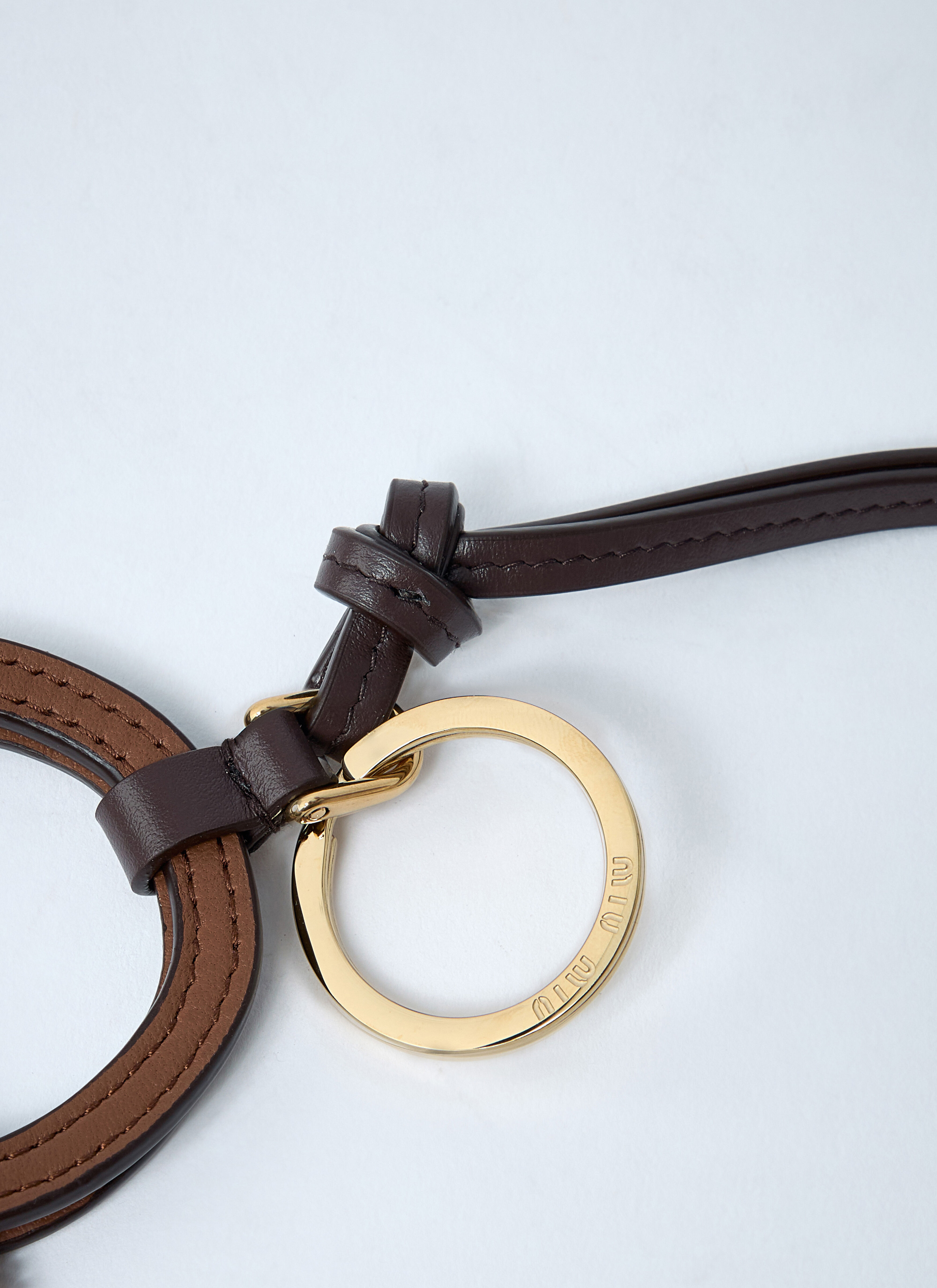 Arcadie Leather Keyring - 3
