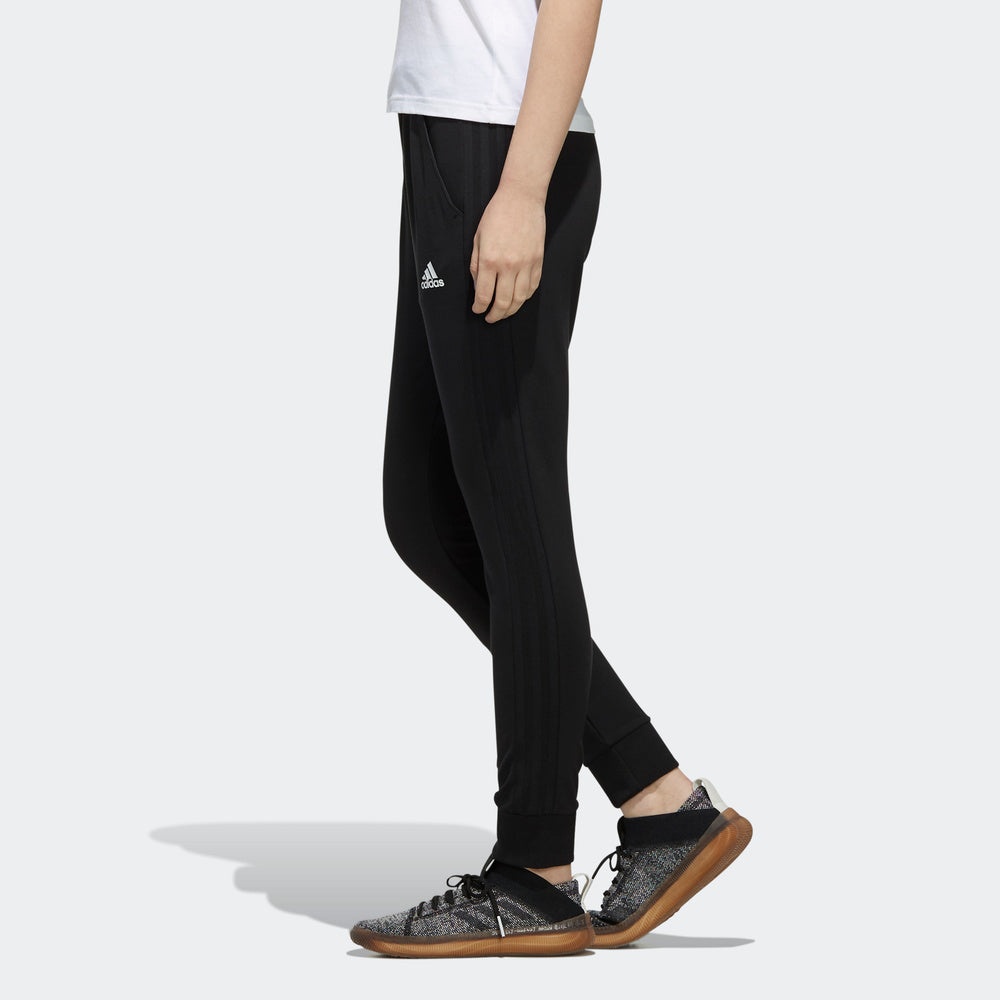 (WMNS) adidas Light 3-Stripe 'Pants 'Black' EH3888 - 5