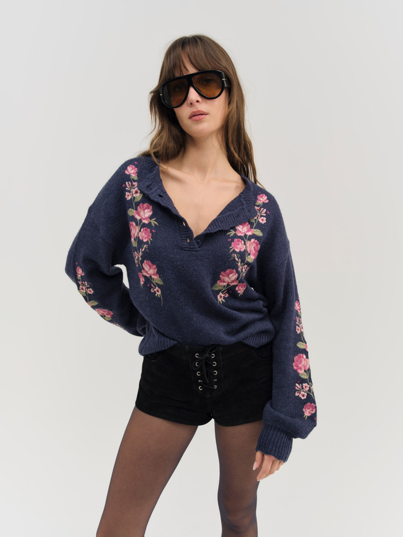 Molly Embroidered Pullover Sweater 3