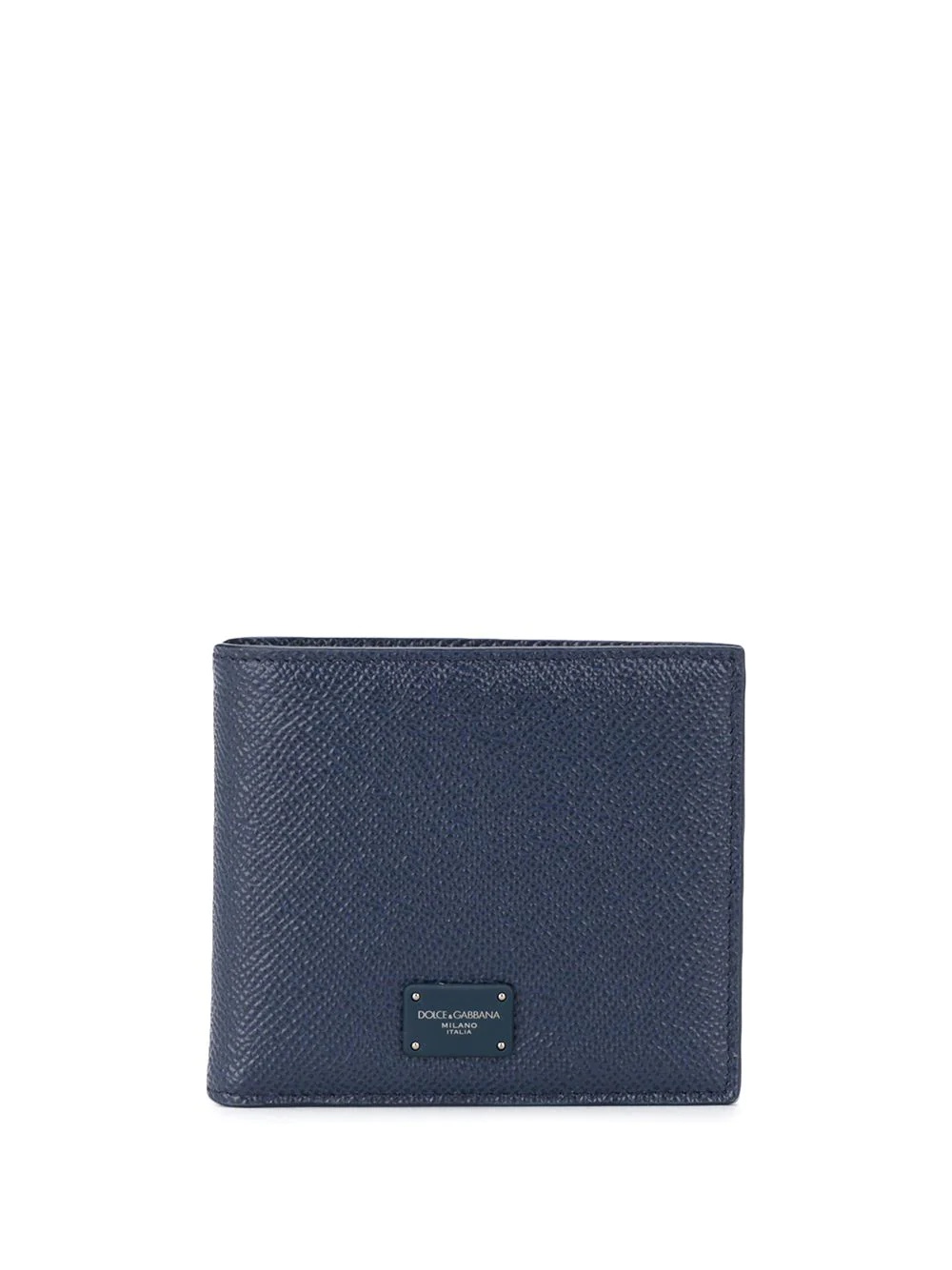 logo plaque bi-fold wallet - 1