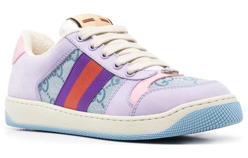 (WMNS) Gucci Screener GG Sneakers 'Purple Multi' 741575-9SFR0-8480 - 3
