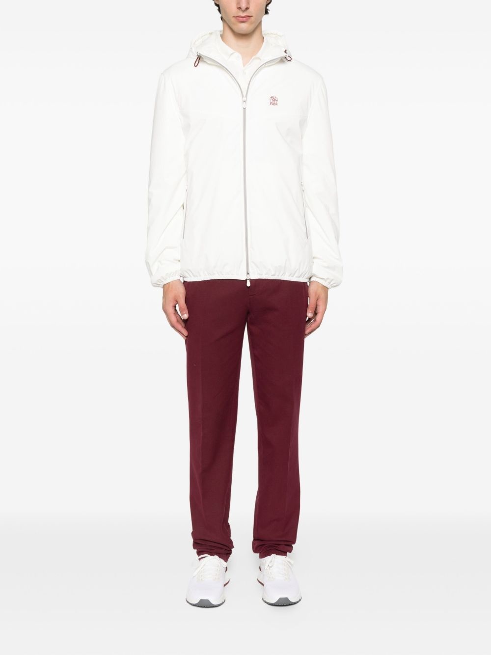 cotton chino trousers - 2