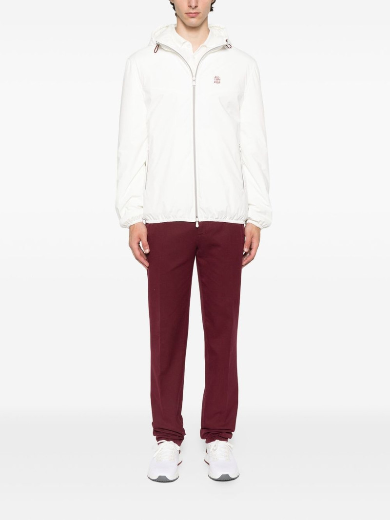 Brunello Cucinelli cotton chino trousers outlook