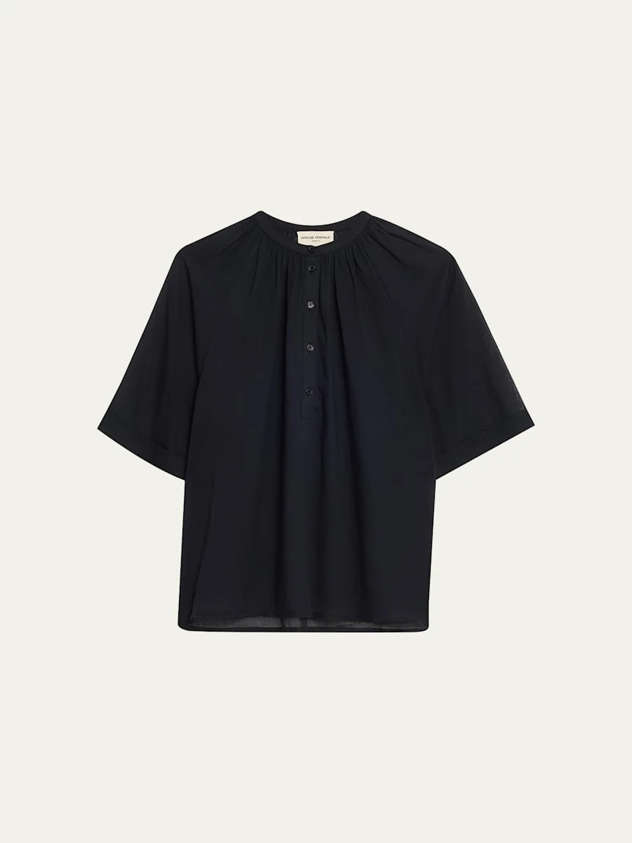 Noria Cotton Voile Shirt - 1