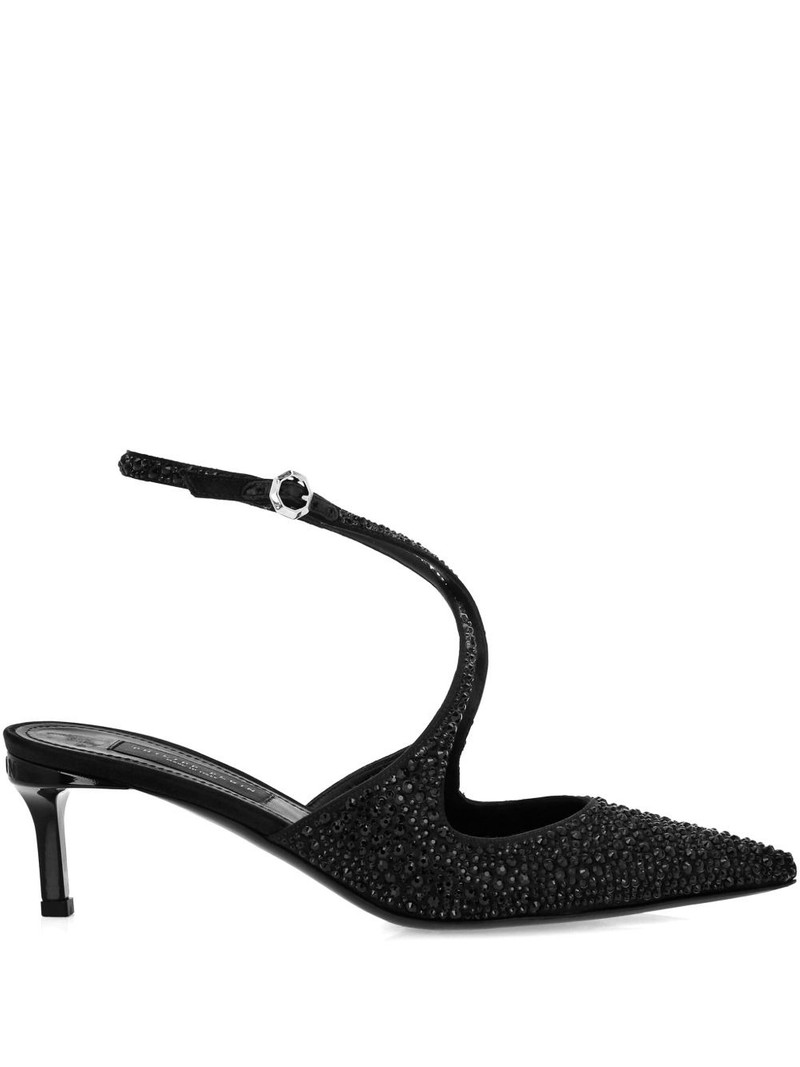 55mm Slingback Strass pumps 1