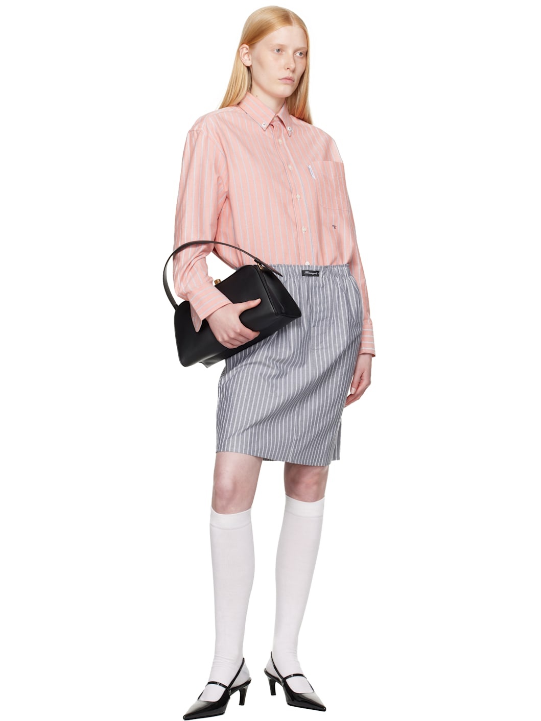 Red Oxford Shirt - 4