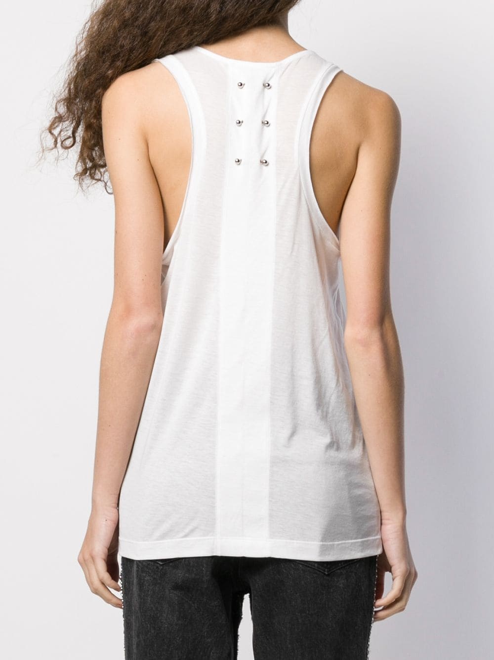 piercing details tank top - 4