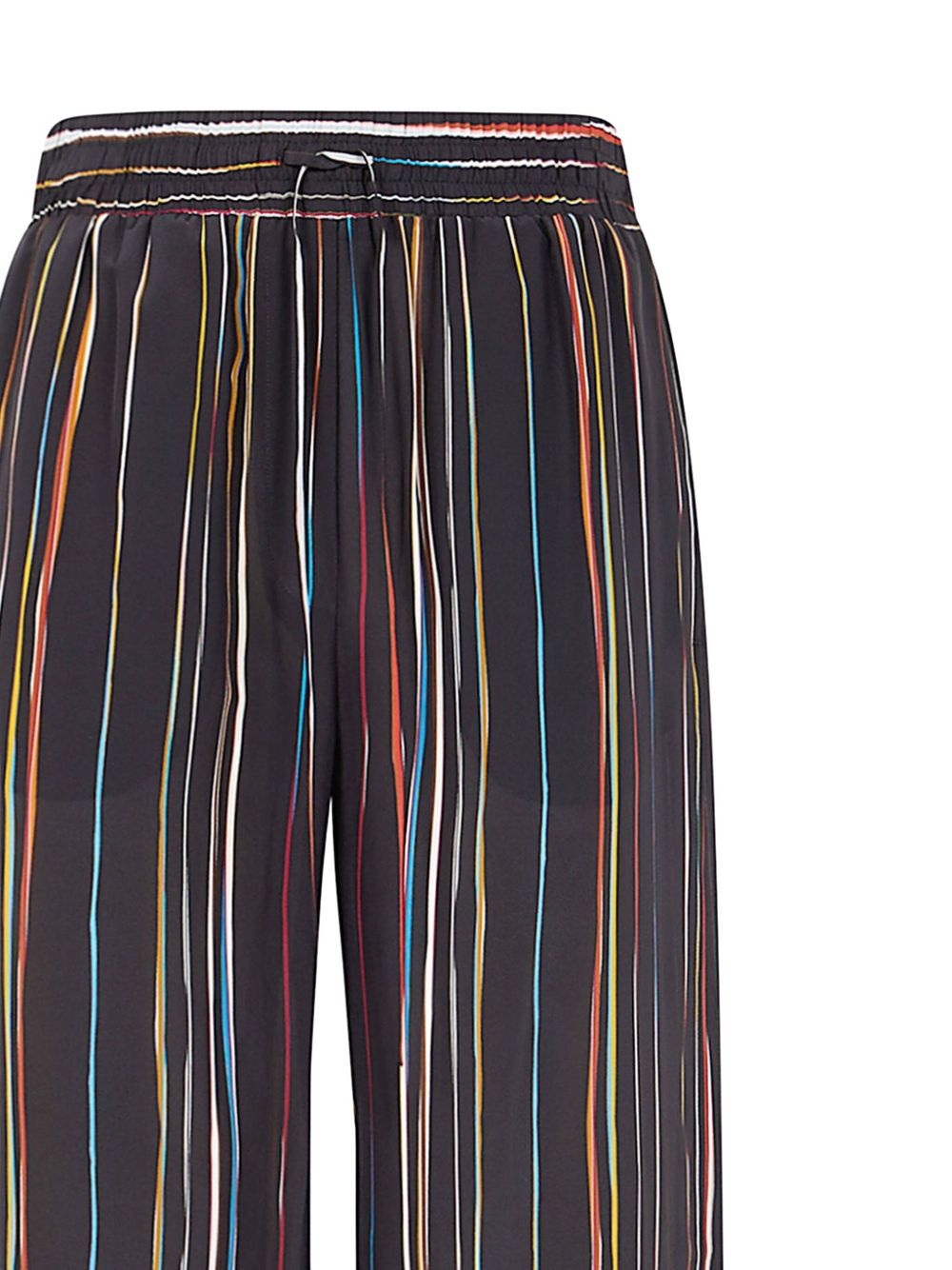striped wide-leg trousers - 3