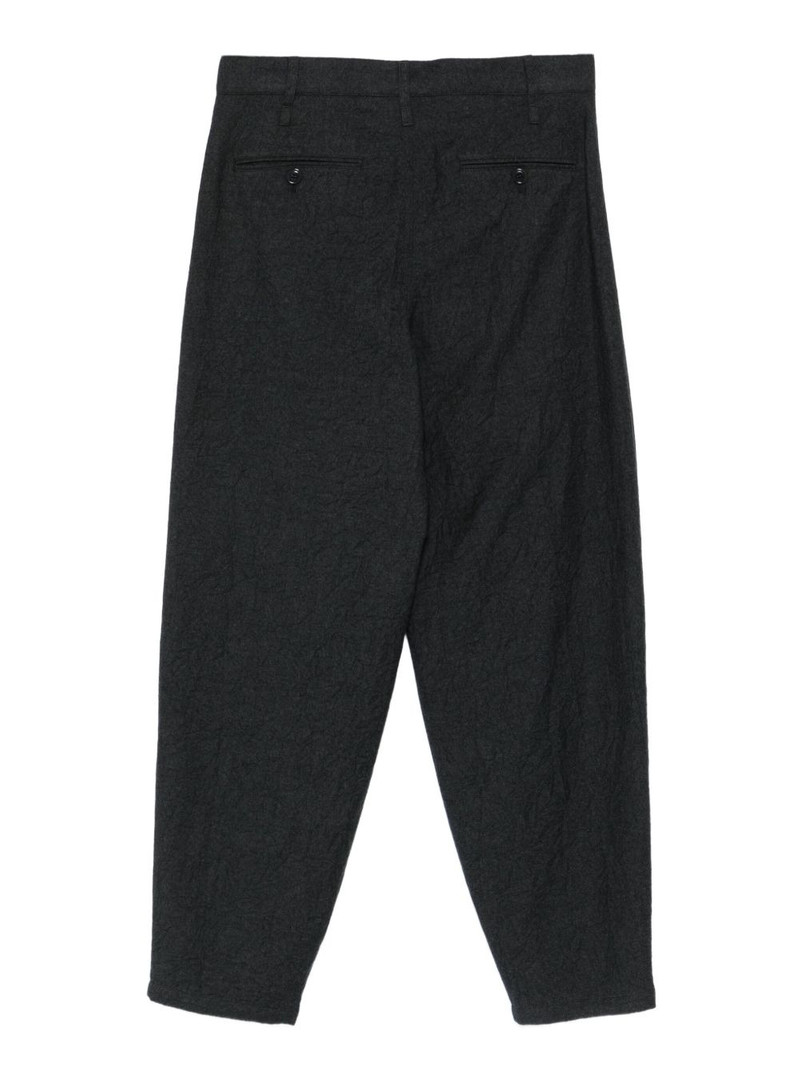 GIORGIO ARMANI pleated wool trousers outlook