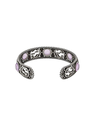 GUCCI Interlocking G flower cuff outlook