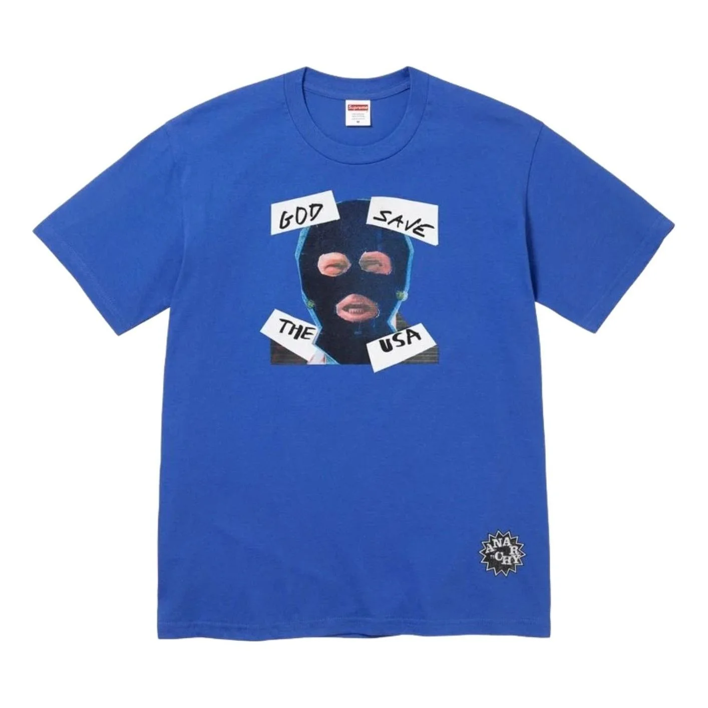 Supreme SS26 God Save Us T-Shirt 'Royal' SUP-SS26-162-RYL - 1