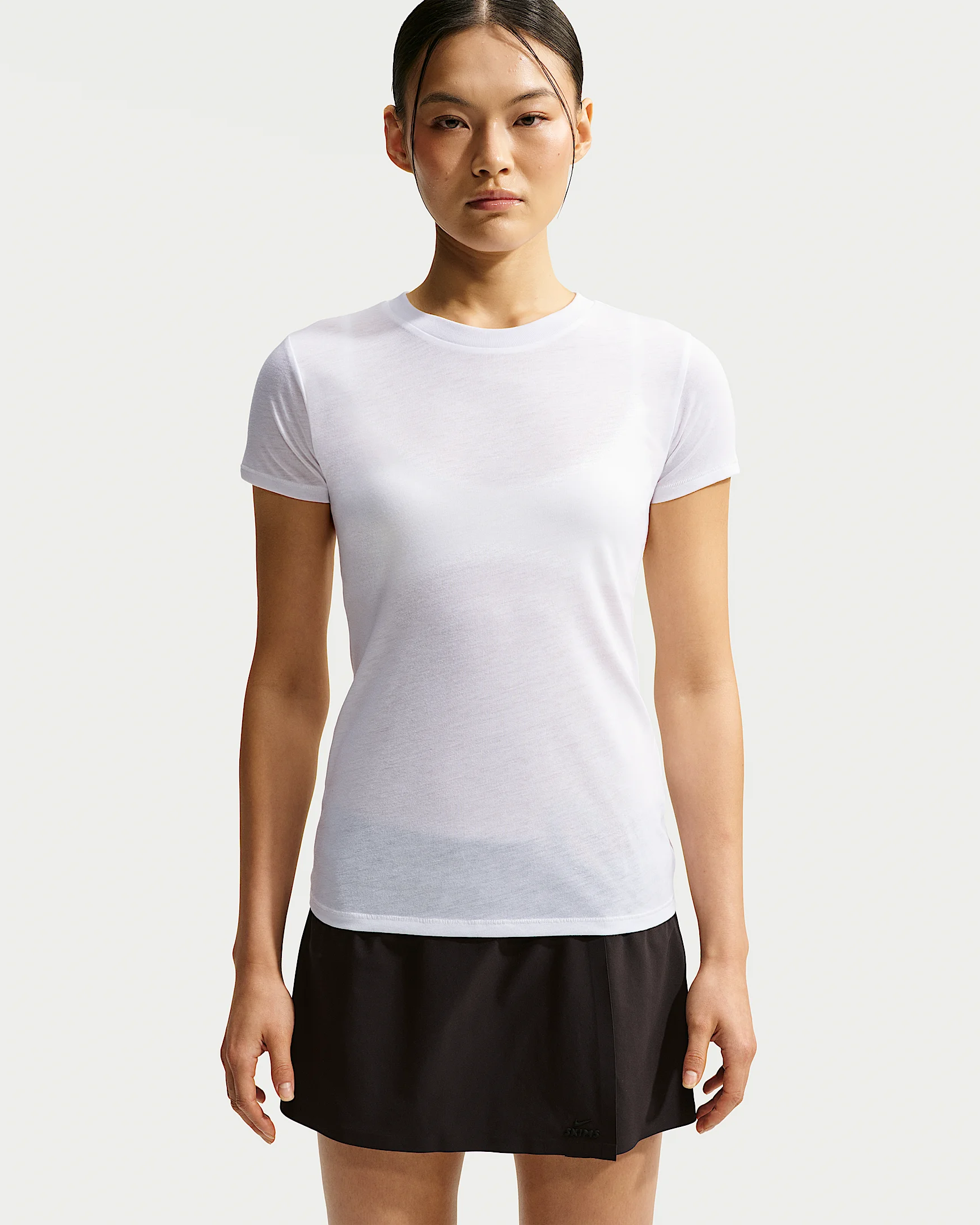 NikeSKIMS Performance Cotton Blend Women's Short-Sleeve Top - 1