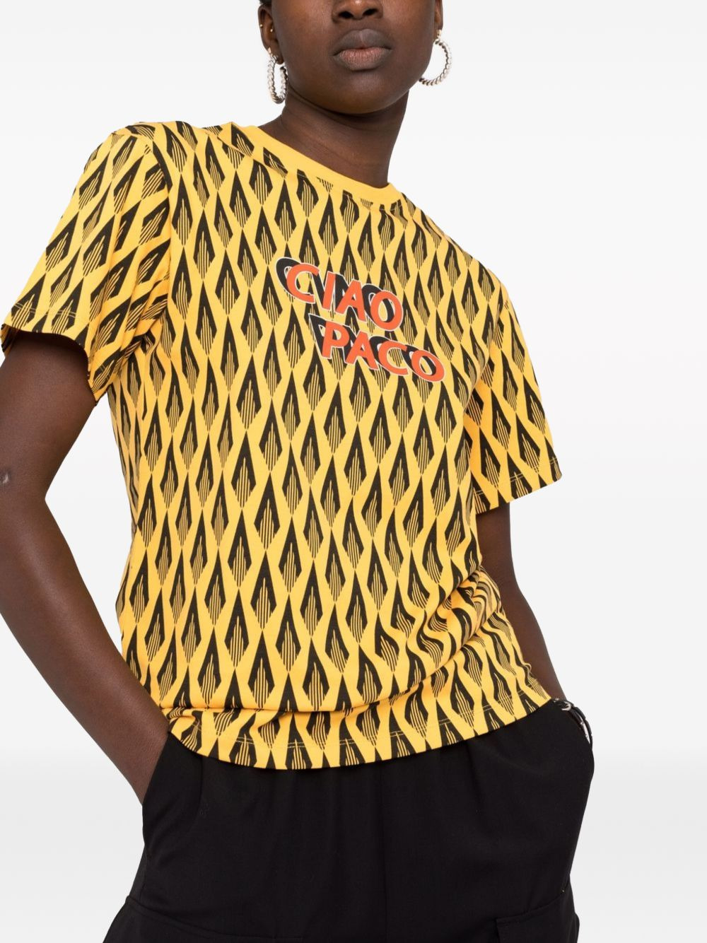 Ciao Paco print T-shirt - 3