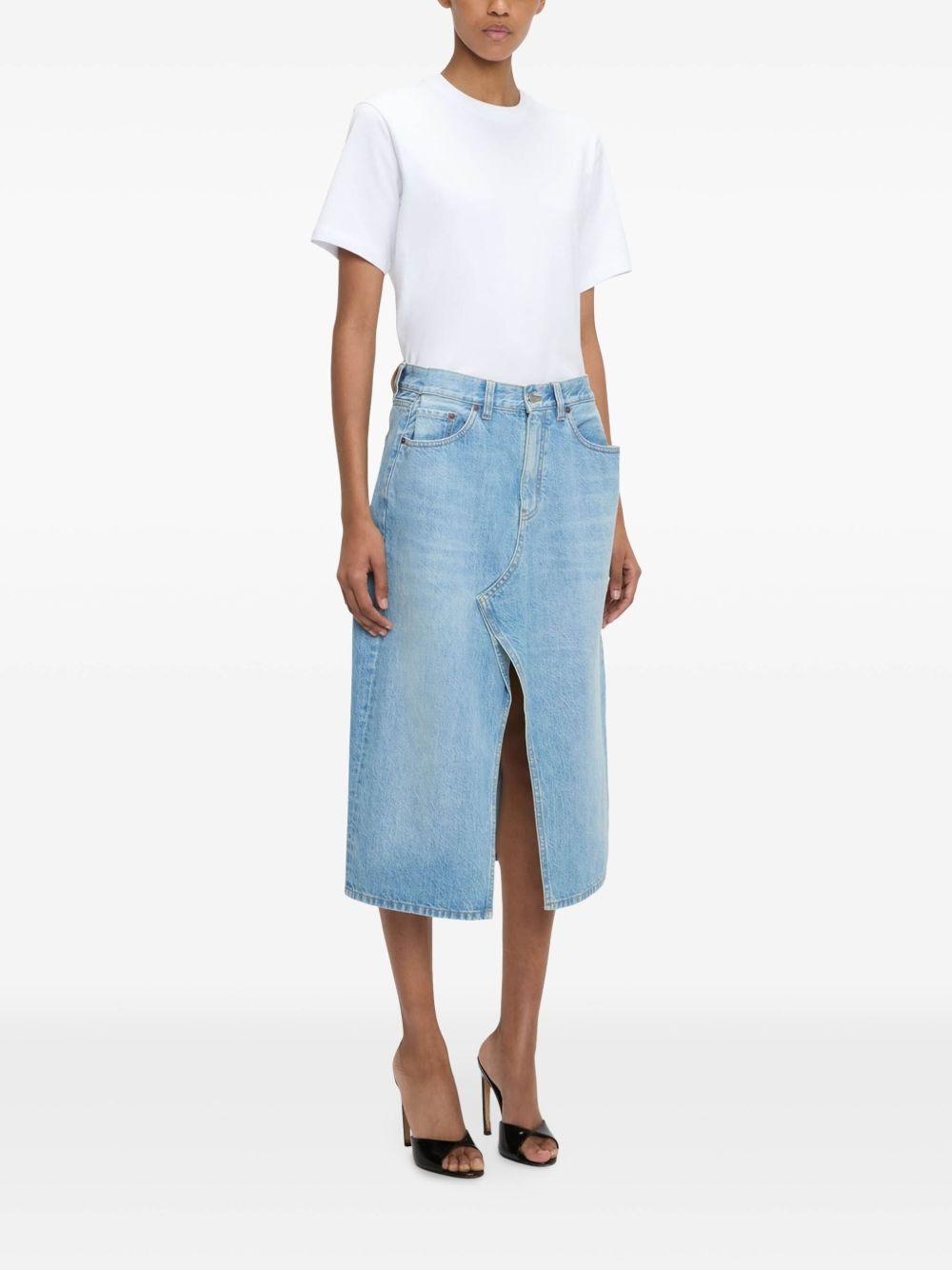 Kick denim skirt - 3