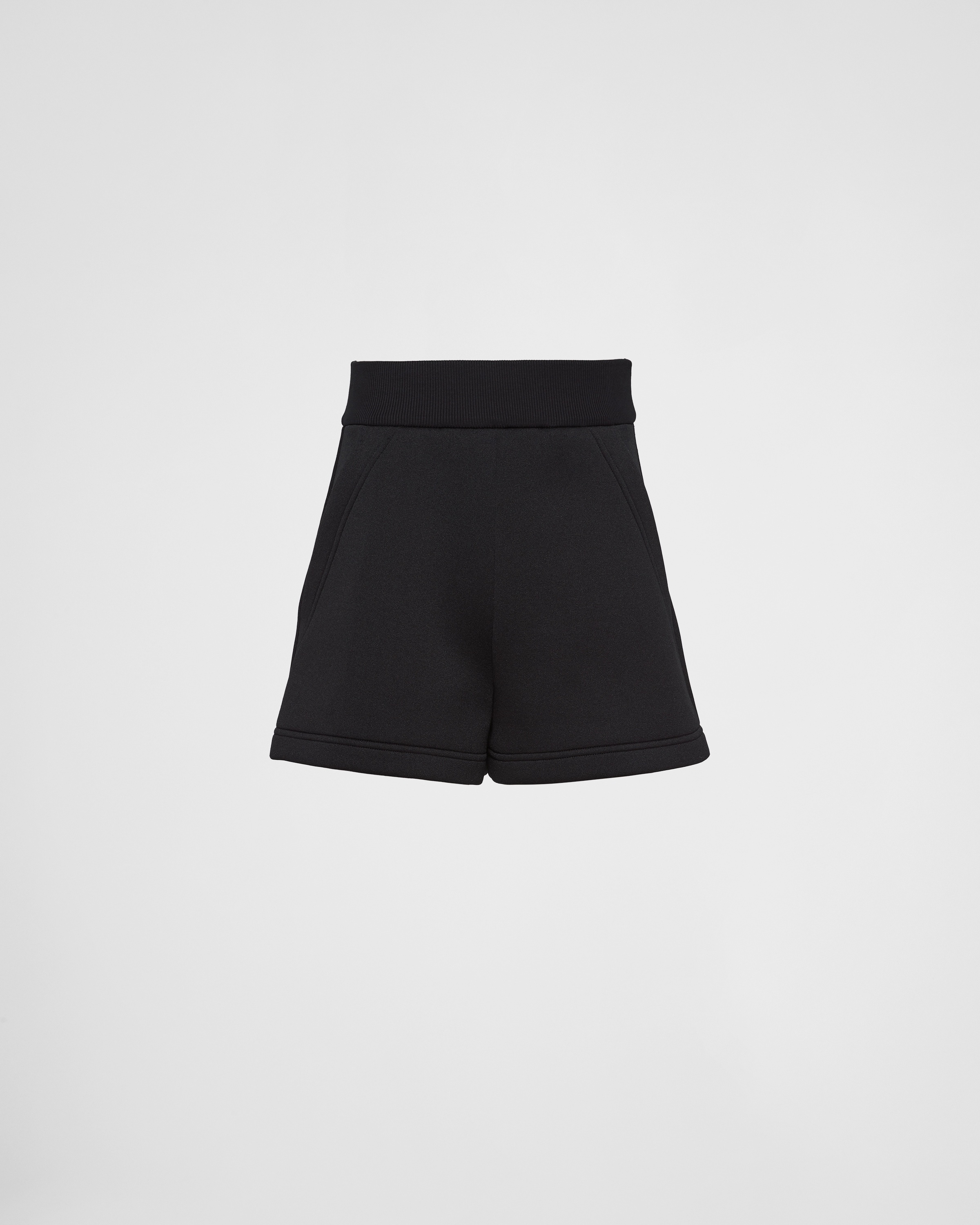 Cotton fleece shorts - 1