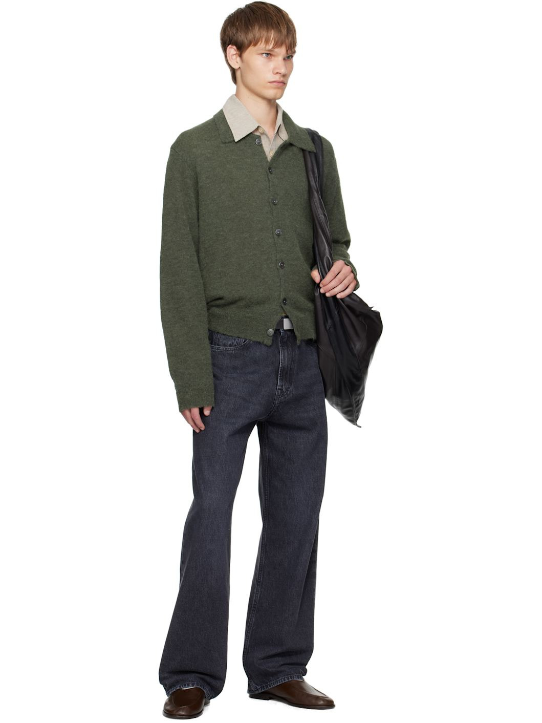 Gray Third Cut Jeans - 4