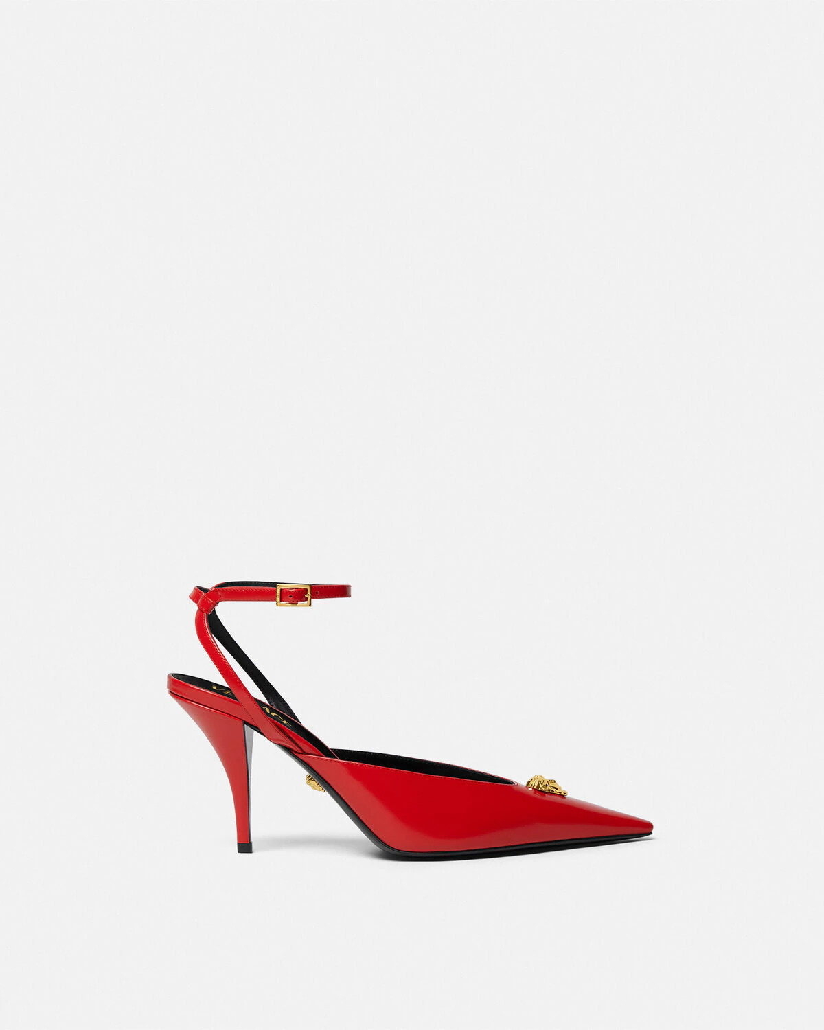 La Medusa Leather Slingback Pumps 85 mm - 1