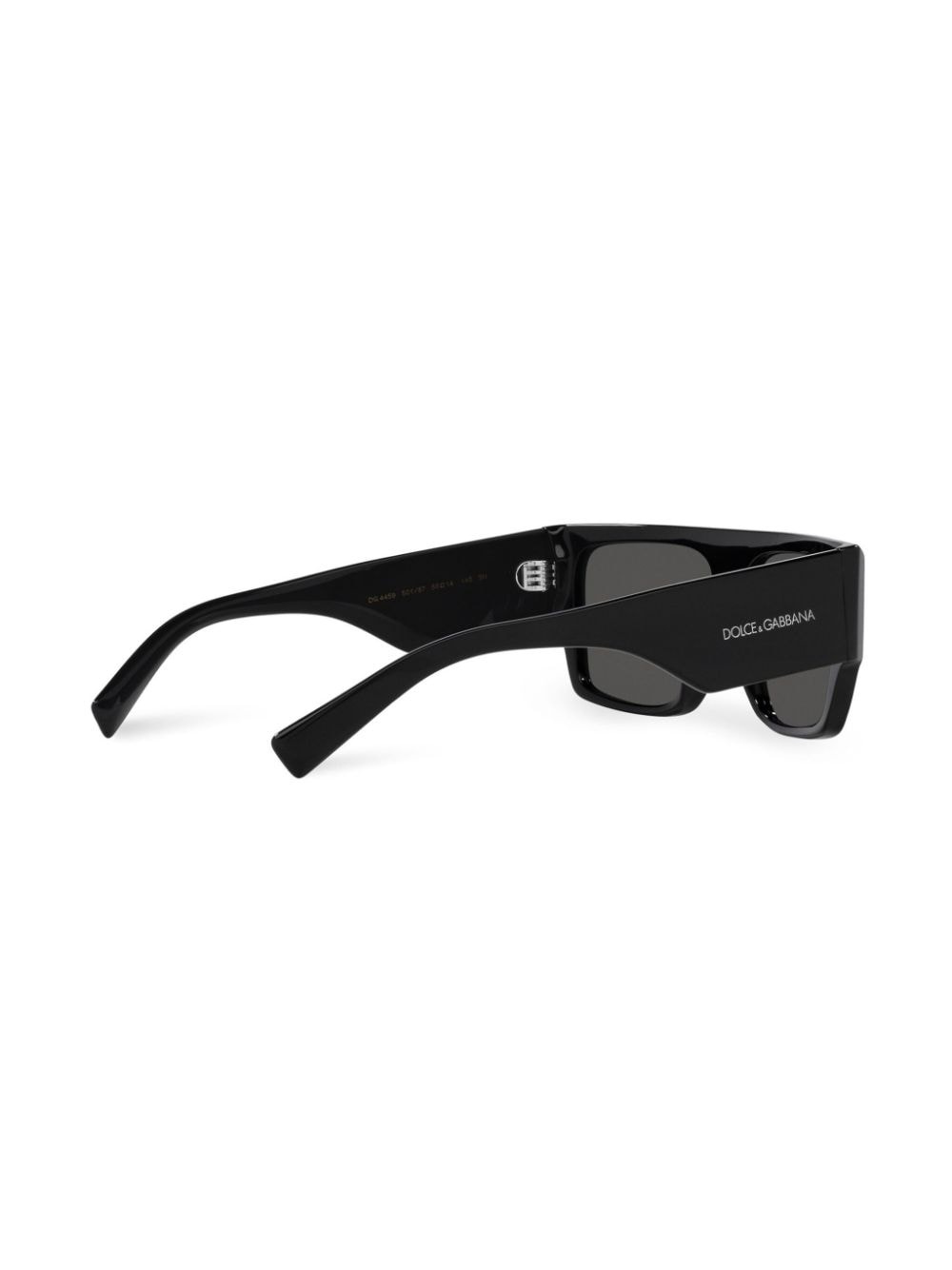 tinted-lens rectangle-frame sunglasses - 4