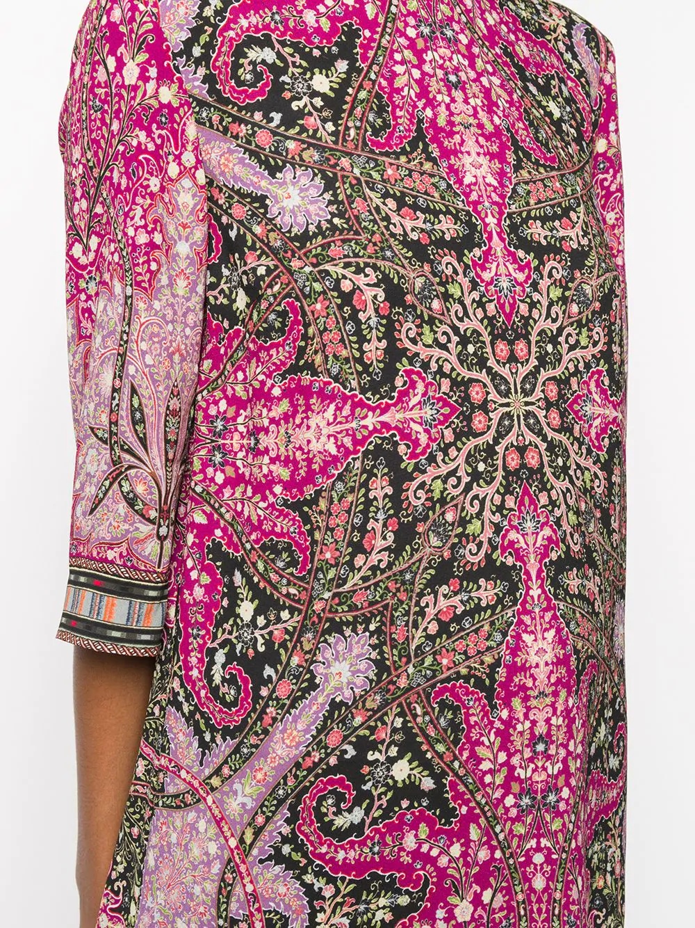 paisley print dress - 5