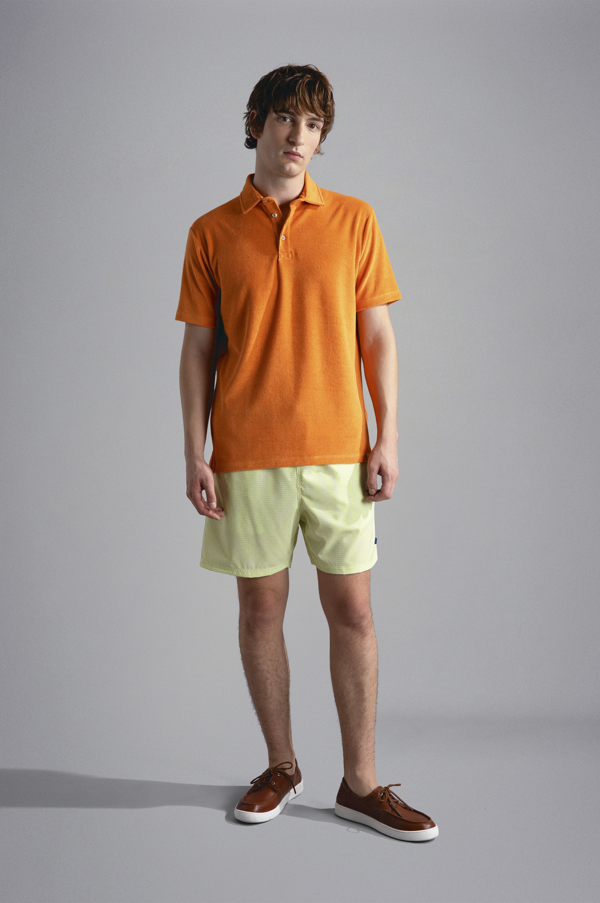 TWO-TONE SWIM SHORTS - 2
