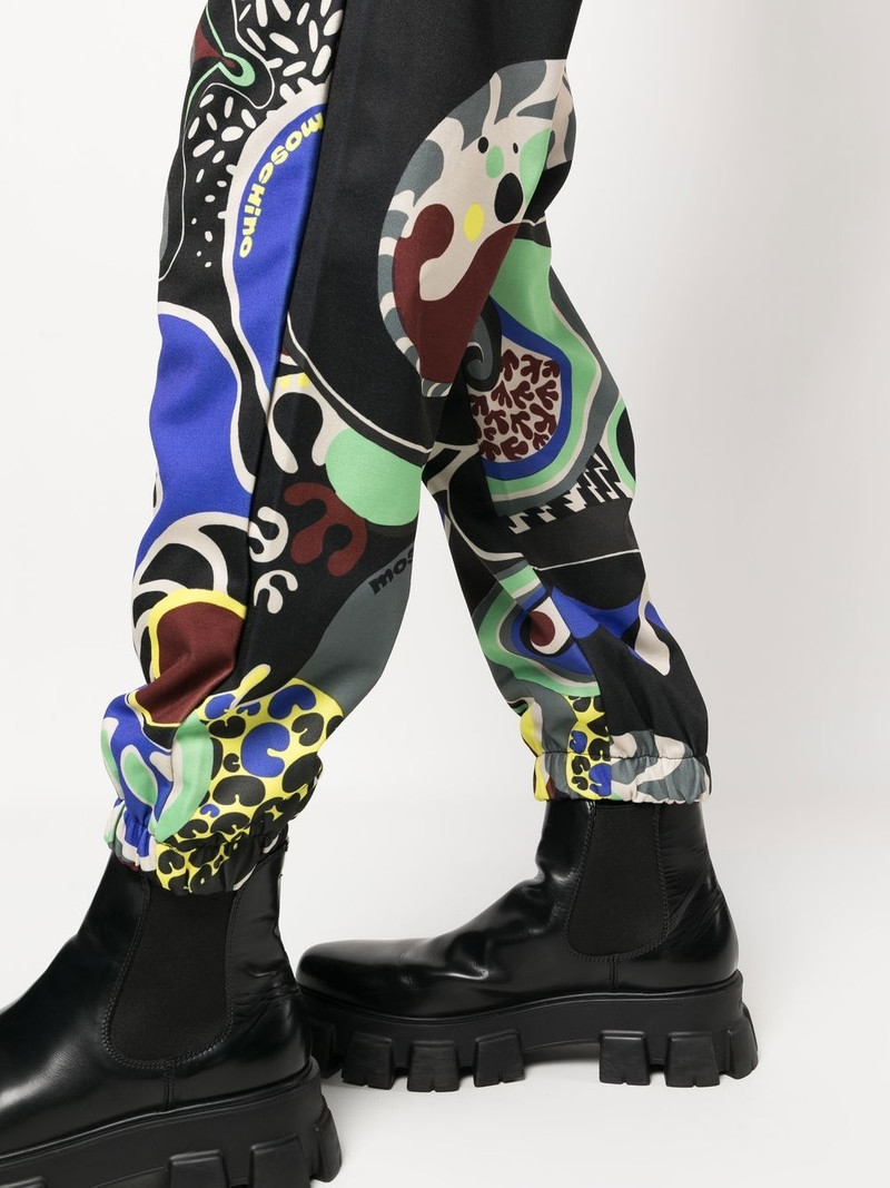 graphic-print track pants 5