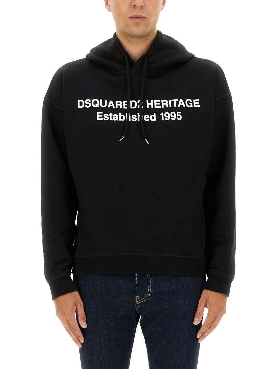 DSQUARED2 Sweatshirt With Print - 1