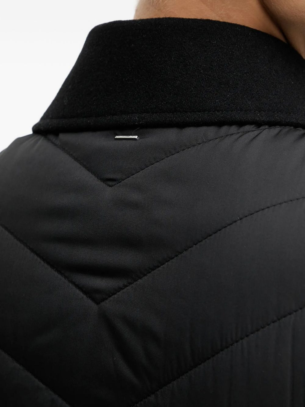 quilted panelled jacket - 5