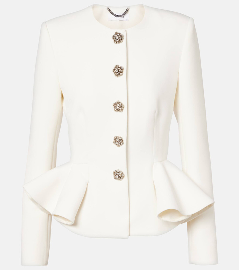 Tomomi embellished peplum jacket 1