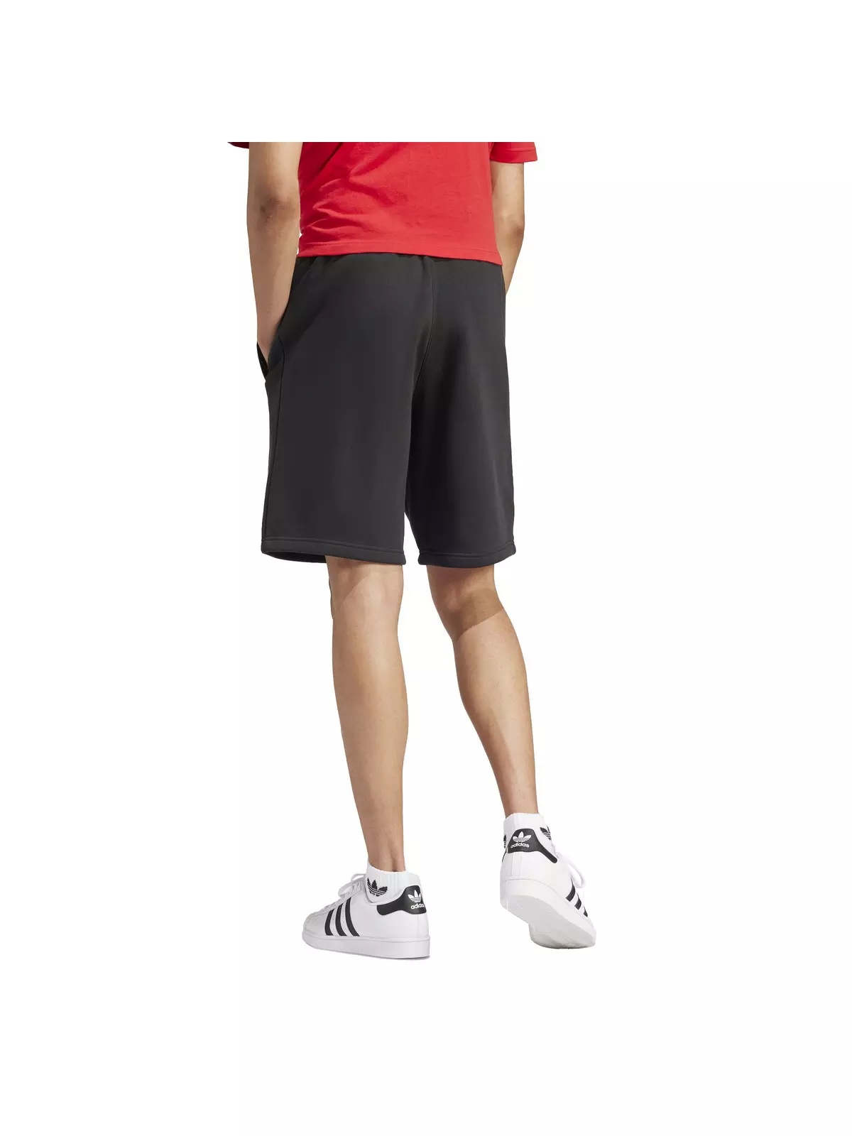 Originals Men's Trefoil Essentials Lifestyle Shorts -Black - 2