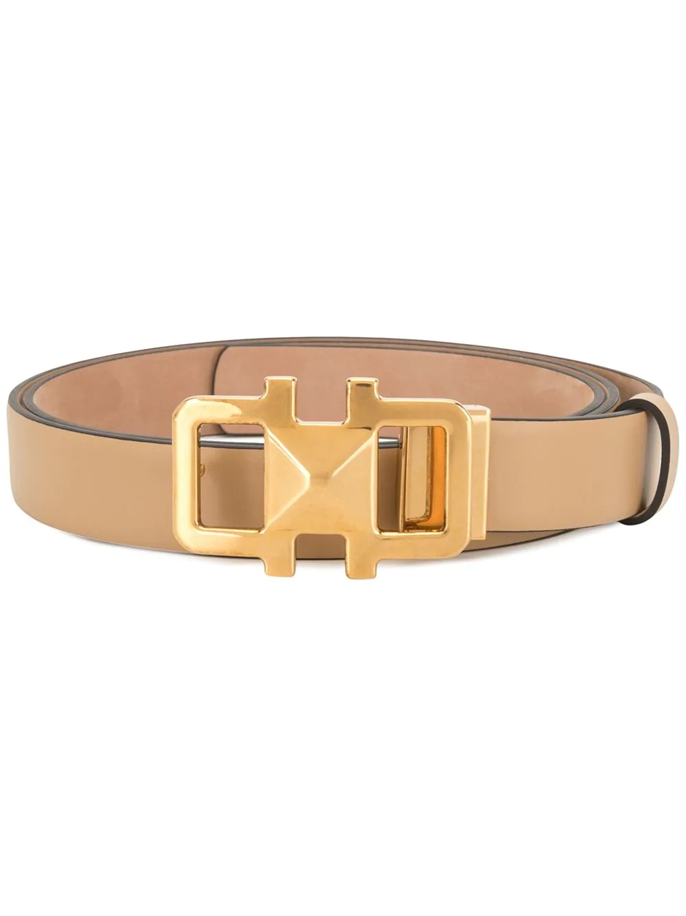 gold buckle belt - 1