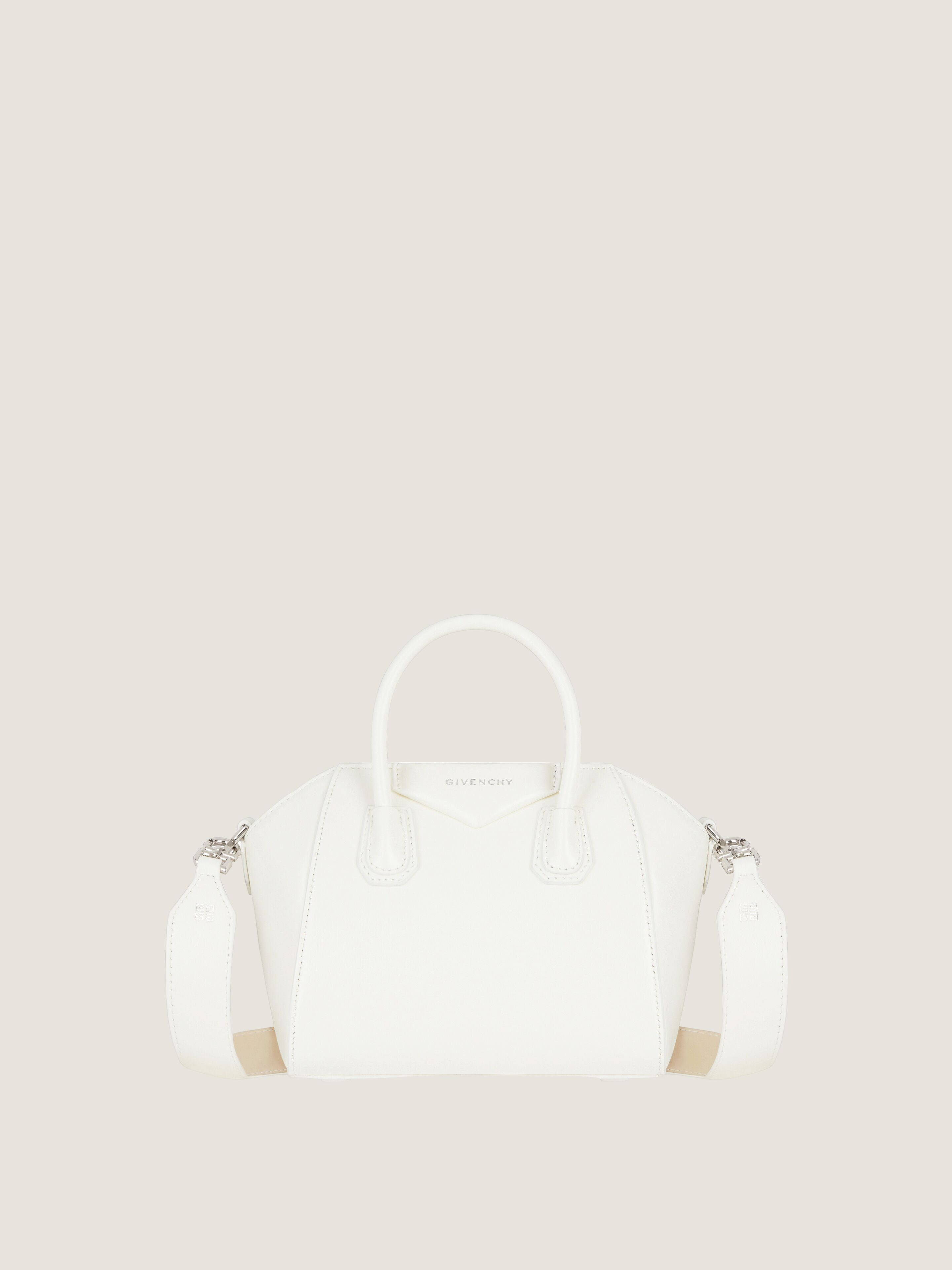 ANTIGONA TOY BAG IN BOX LEATHER - 1