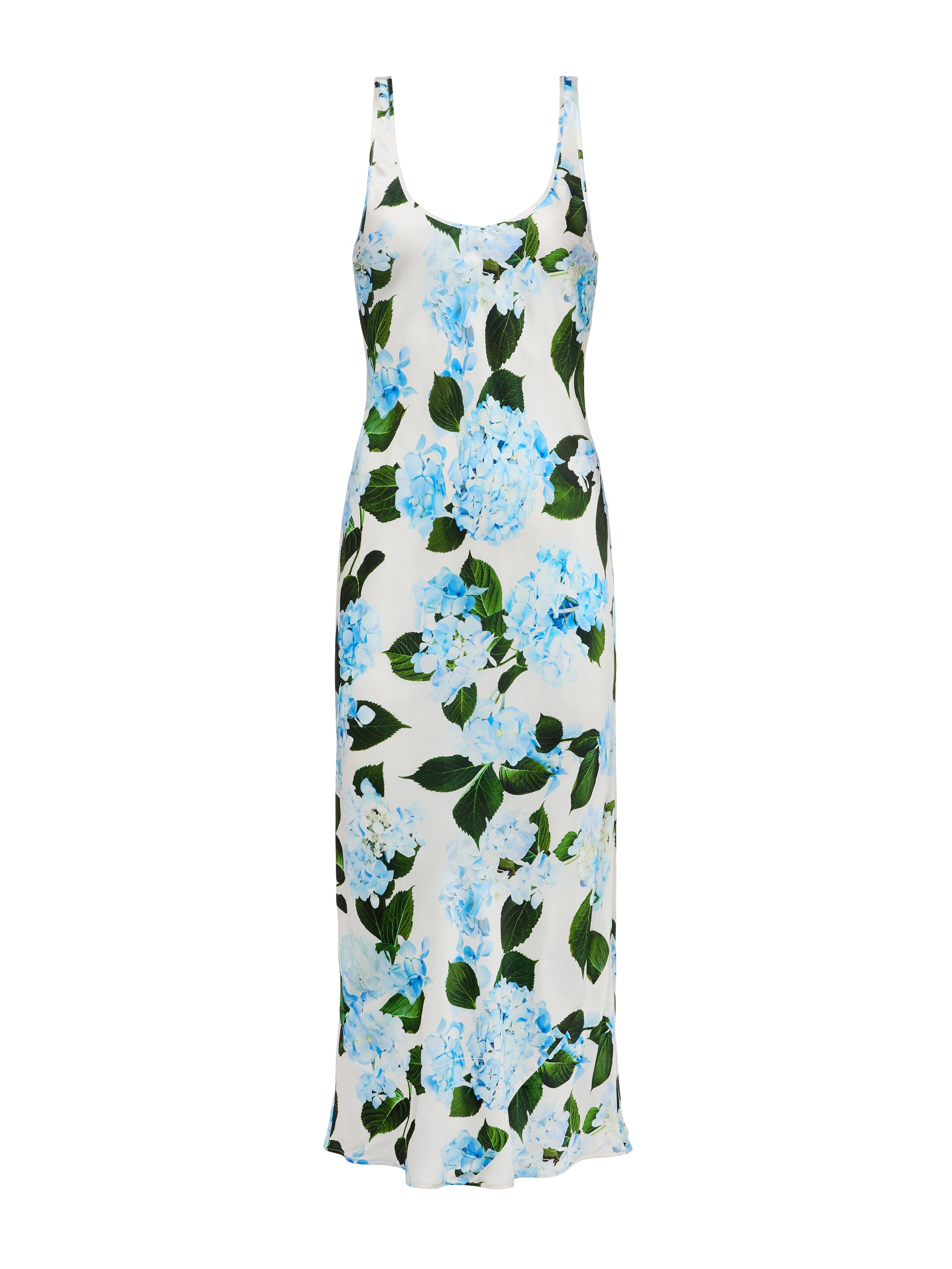 Akiya Satin Maxi Dress - 1