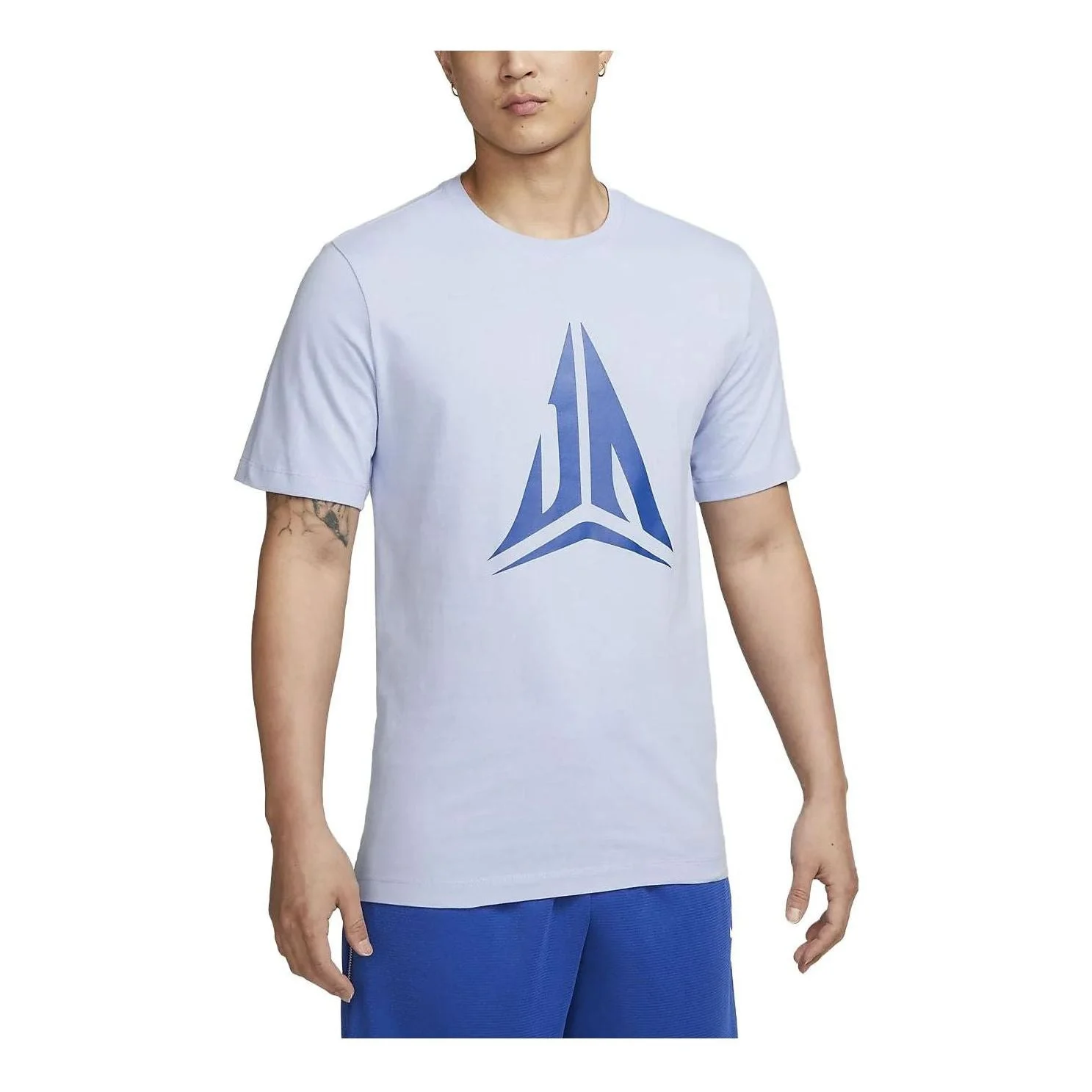 Nike Ja Morant 로고 티셔츠 'Light Blue' FD0057-479 - 1