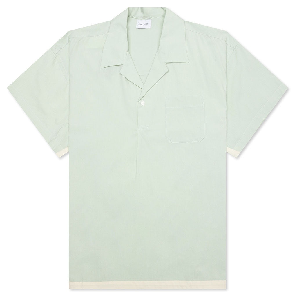 PULLOVER CAMP SHIRT - MINT/SALT - 1