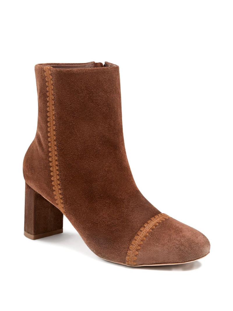 Cinq à Sept 70mm Peyton suede boots outlook