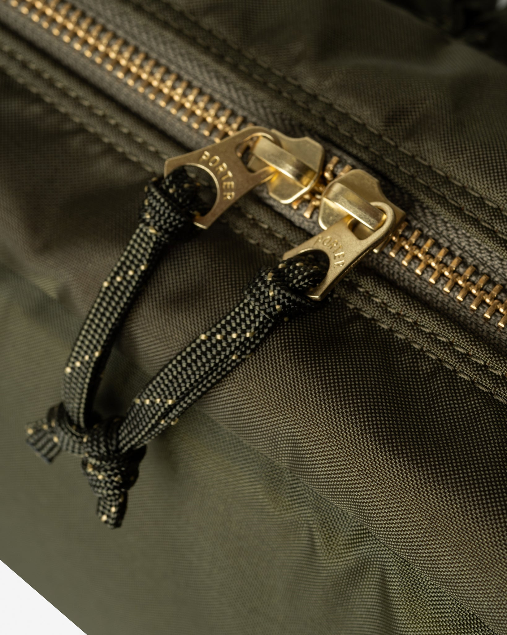 POR-FOR-WAS-OLV Porter - Yoshida & Co. - Force 2Way Waist Bag - Olive - 6