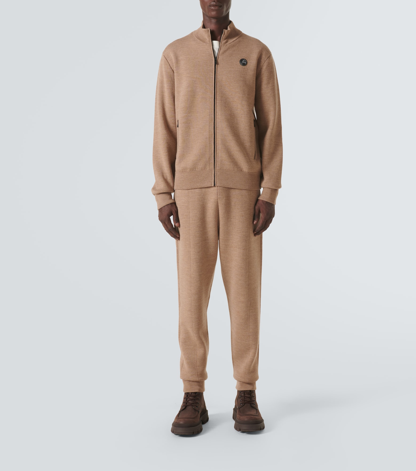 Mayeul wool-blend zip-up cardigan - 2
