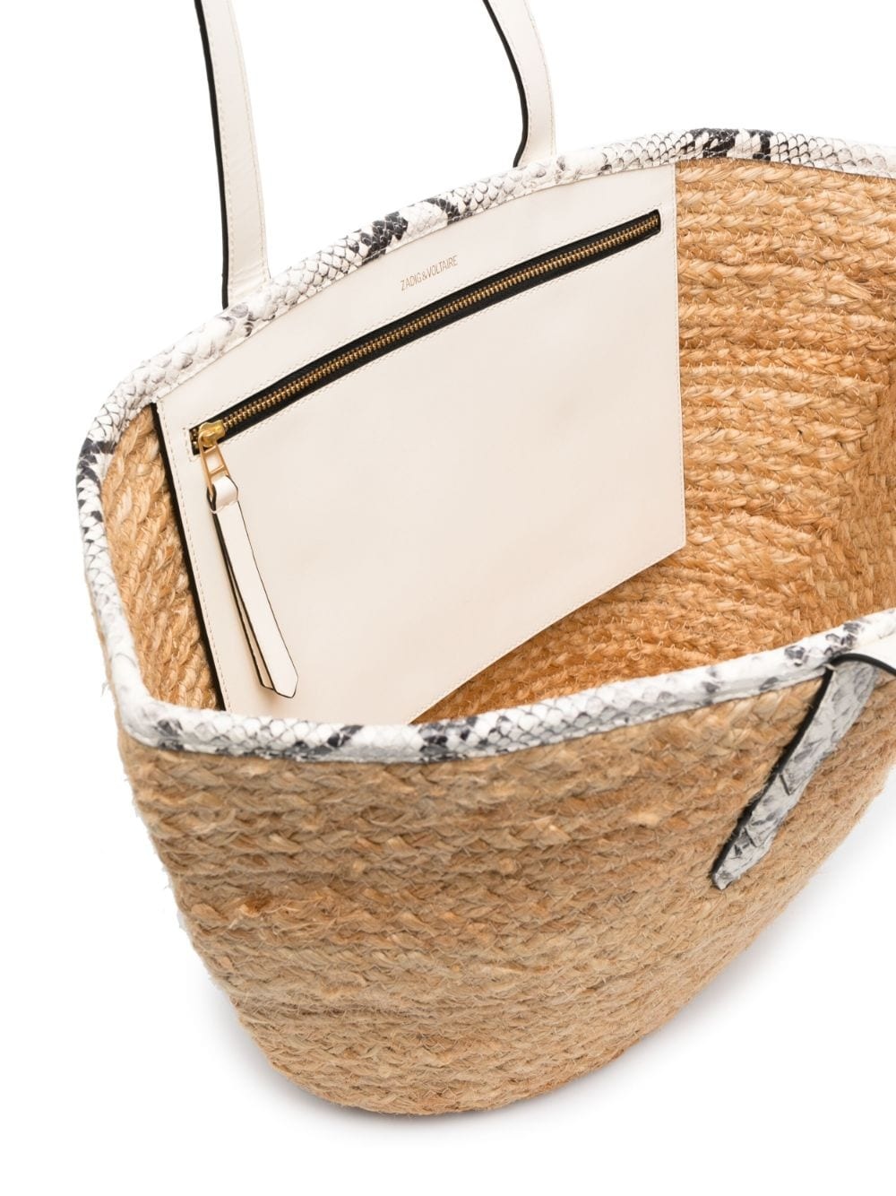 Deauville woven-wicker beach bag - 5