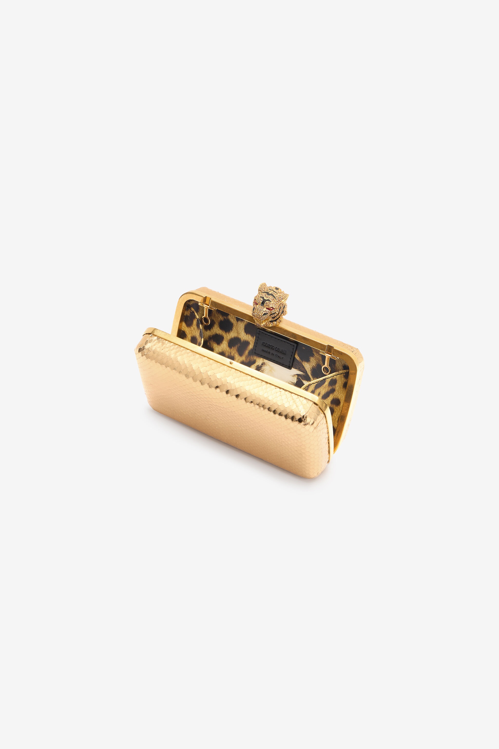 Tiger Leather Clutch - 6