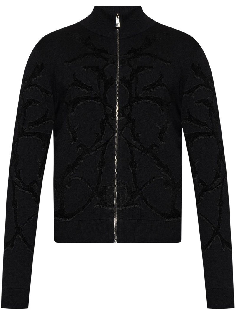 zip-up cardigan 1