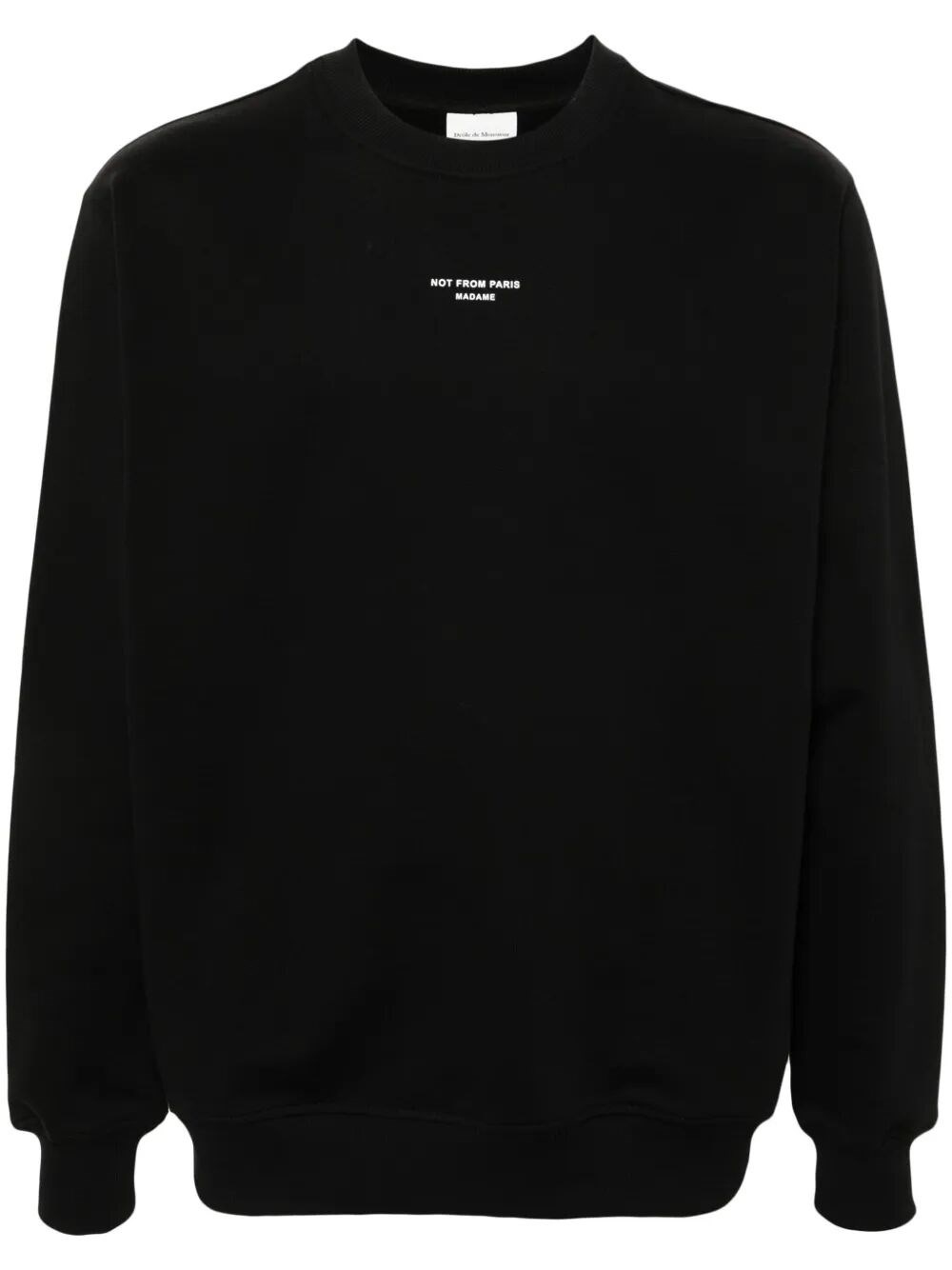 Introducing the LE SWEATSHIRT SLOGAN CLASSIQUE, a striking sweatshirt from DROLE DE MONSIEUR. Crafte - 1