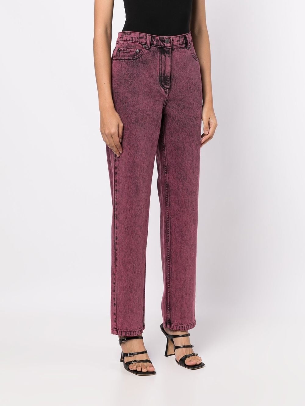 overdyed boyfriend jeans - 3