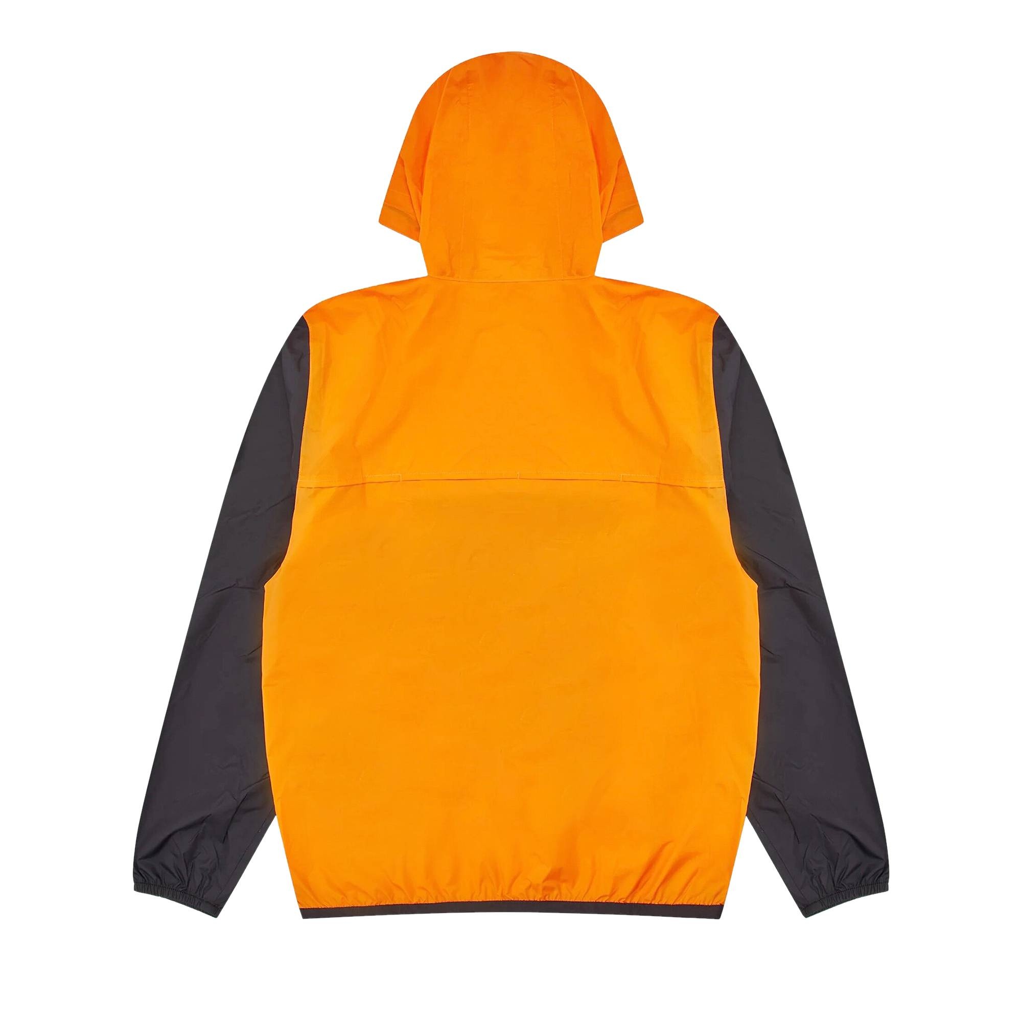 Comme des Garçons PLAY x K-Way Full Zip Hoodie 'Orange/Black' - 2