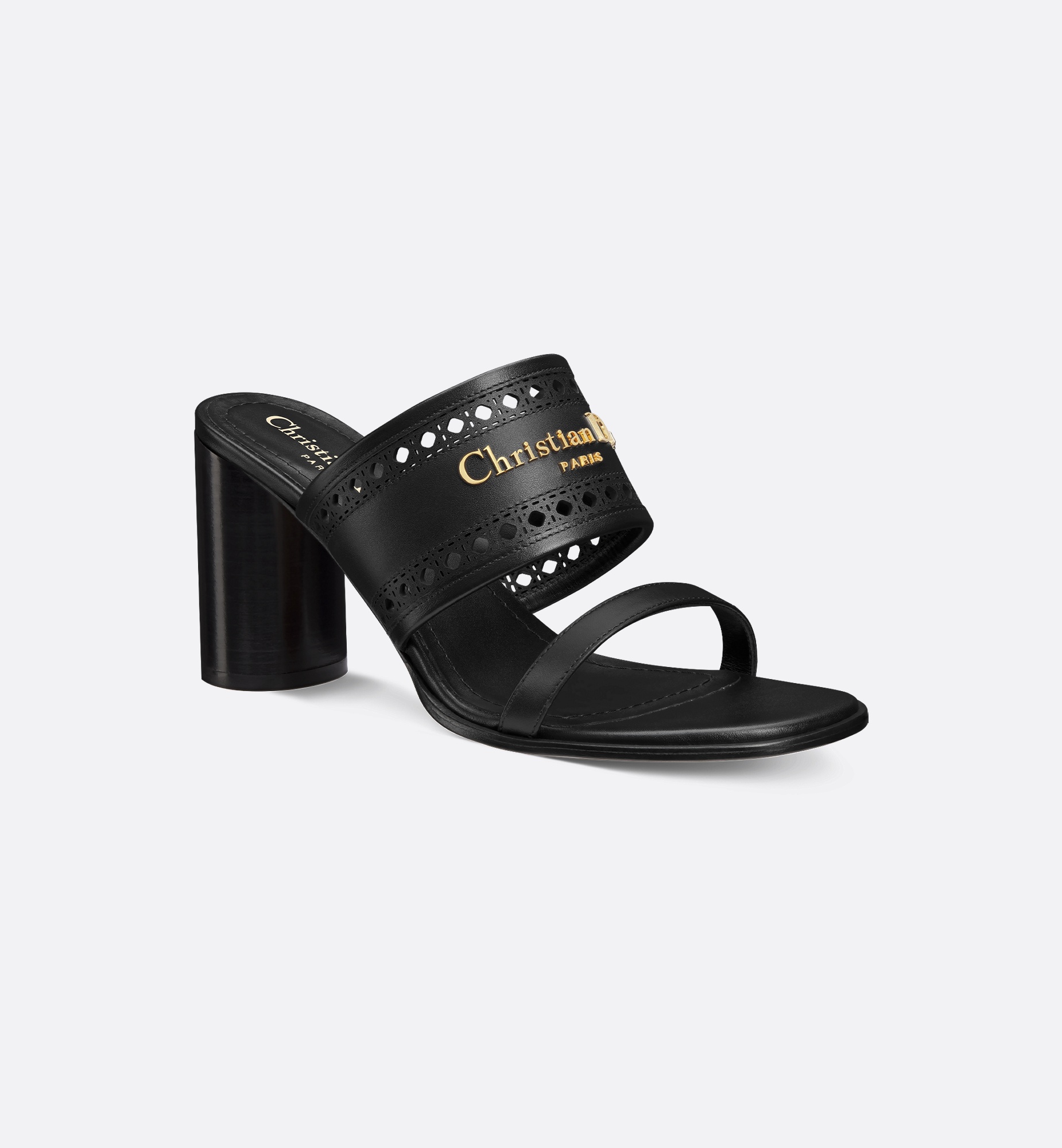 diorl ヒール Dior D-Lane Heeled Slide | REVERSIBLE