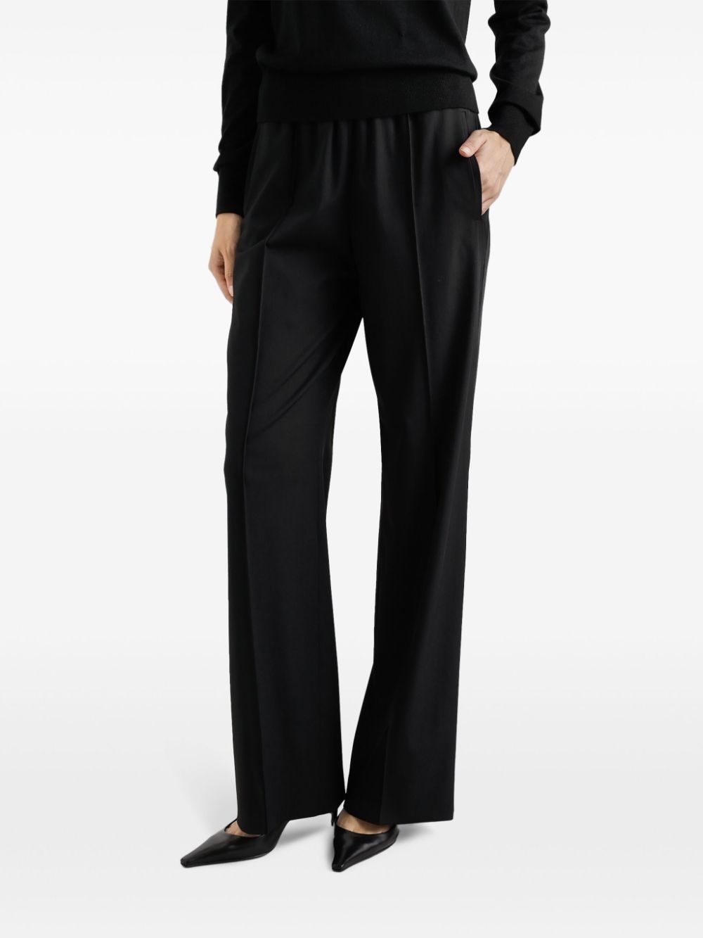 straight-leg trousers - 4