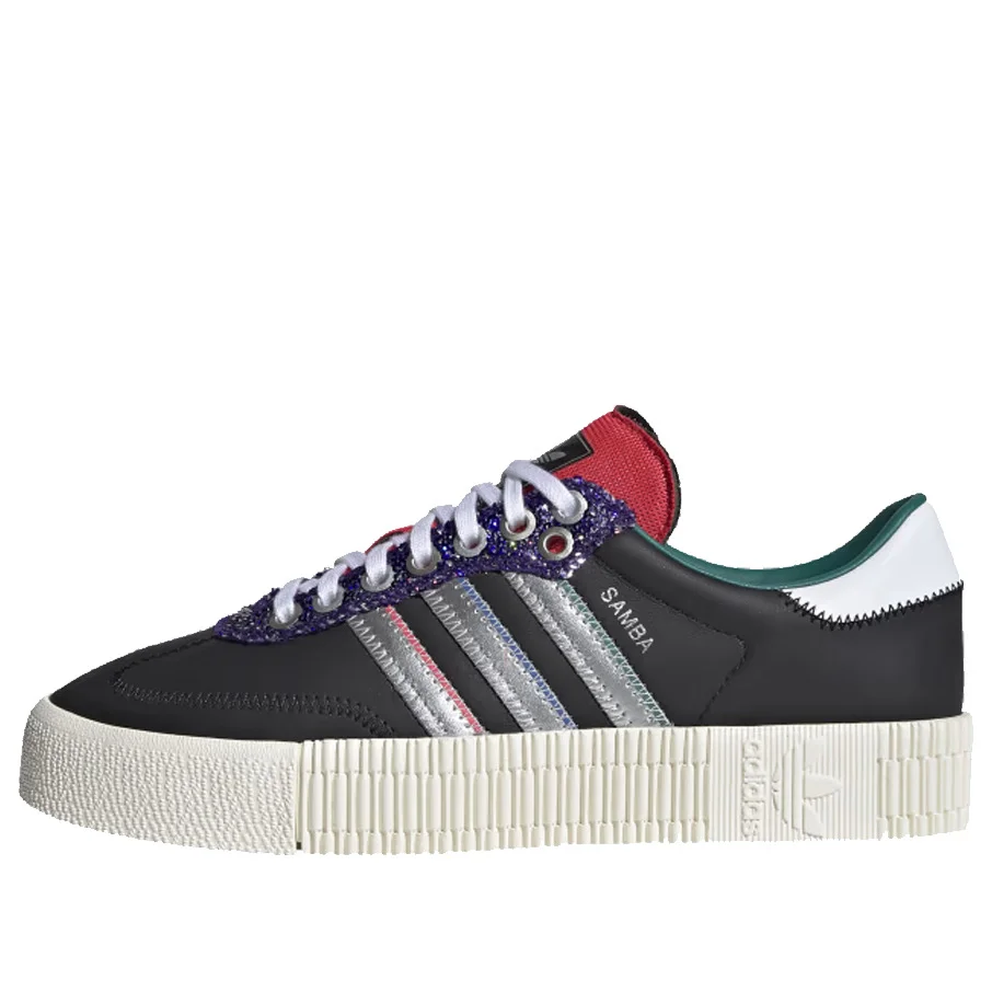 (WMNS) adidas Sambarose 'Core Black Silver Metallic' FW9617 - 1