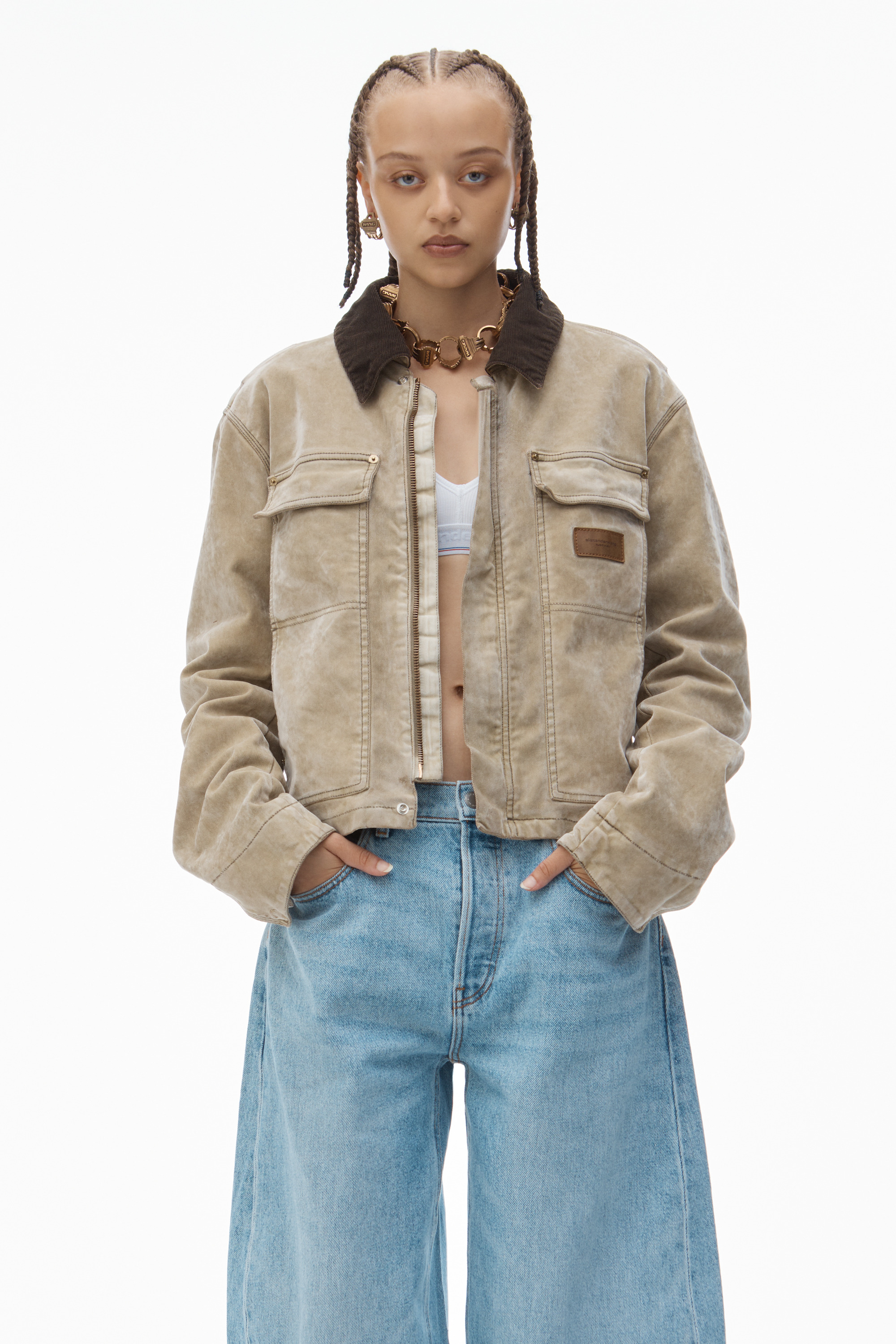 Oversized Low Rise Jean in Recycled Denim - 6